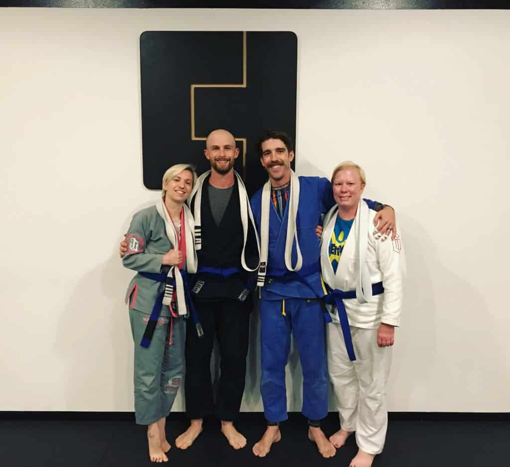 Sanctuary Promotions: New Blue Belts!