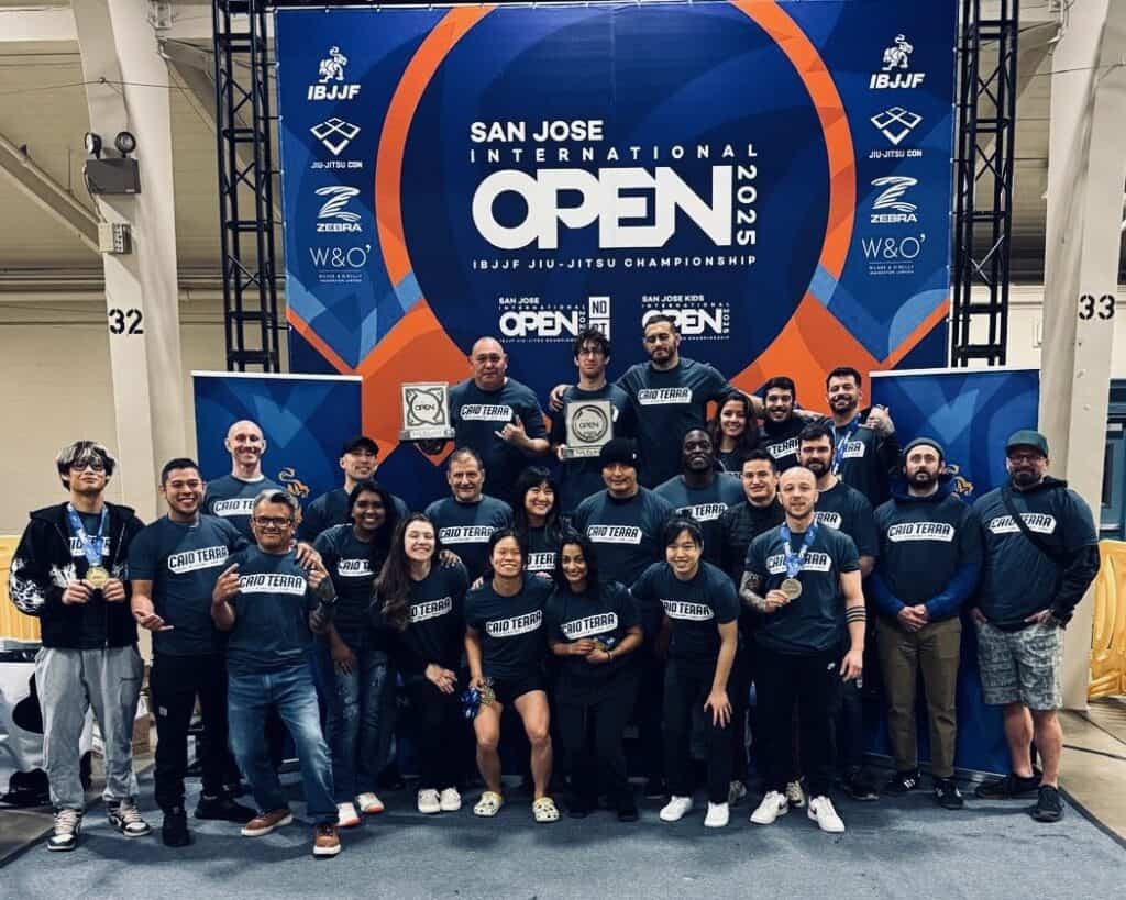 Caio Terra Academy and Association taking First Place Team at the IBJJF San Jose Open.